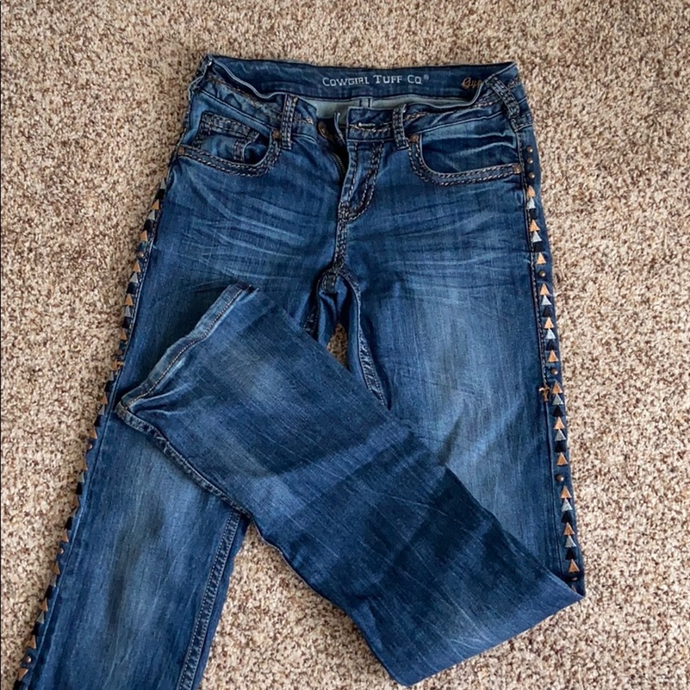 Embellished Cowgirl Tuff jeans